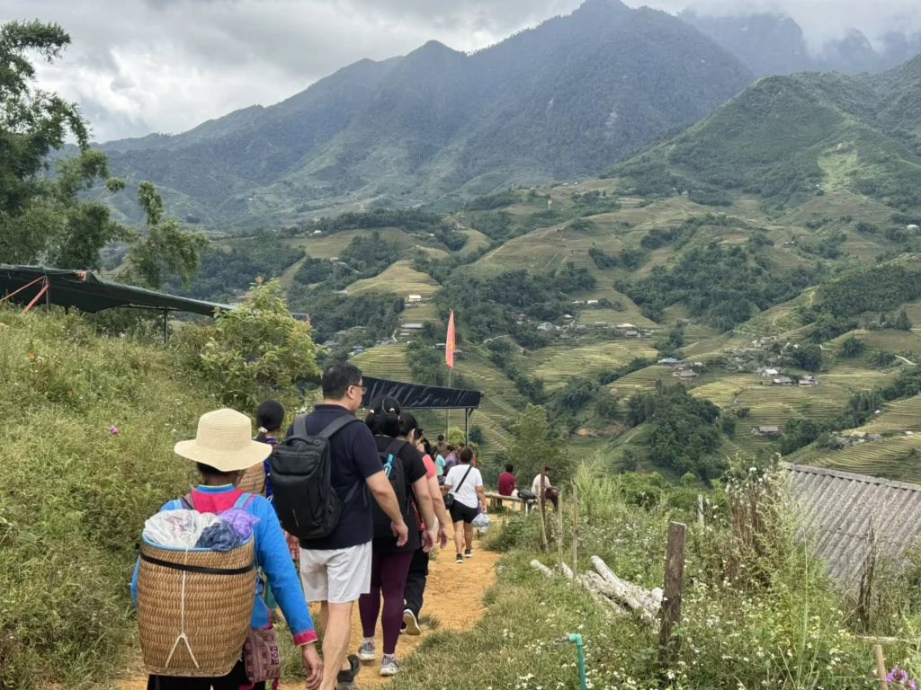 Sapa one day trekking tour, 1 days 1 night
