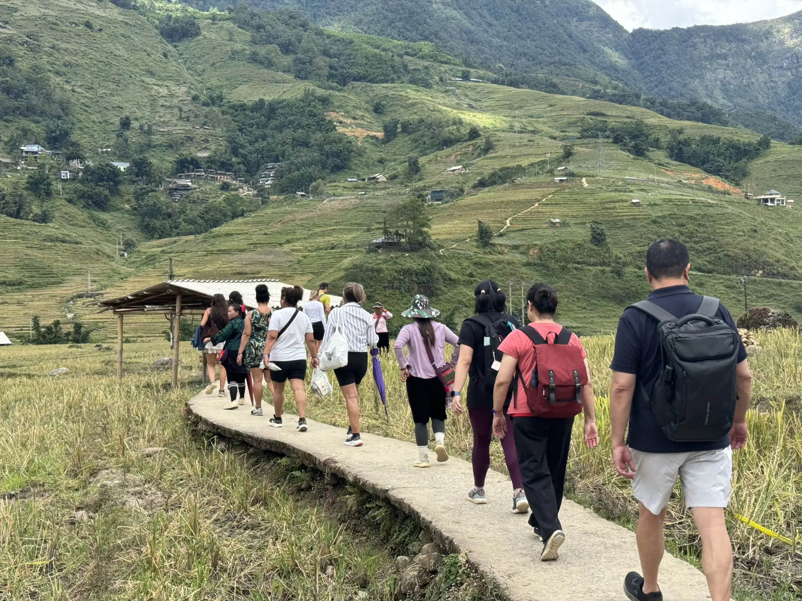 Sapa one day trekking tour, 1 days 1 night